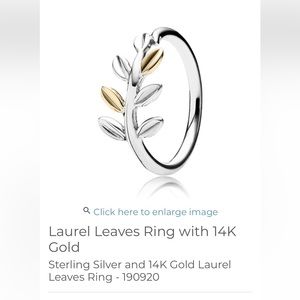 Pandora Laurel Leaves Ring | 54